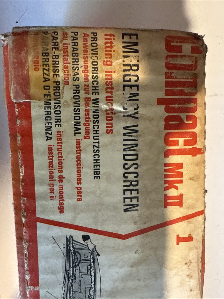 Compact MK11 Emergency Windscreen