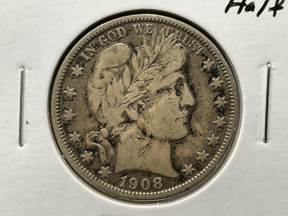 1908-O Barber Half