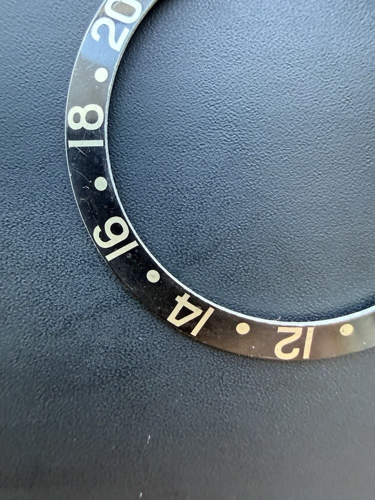 Rolex Faded GMT Master Watch 16710 Bezel Black Insert e11005