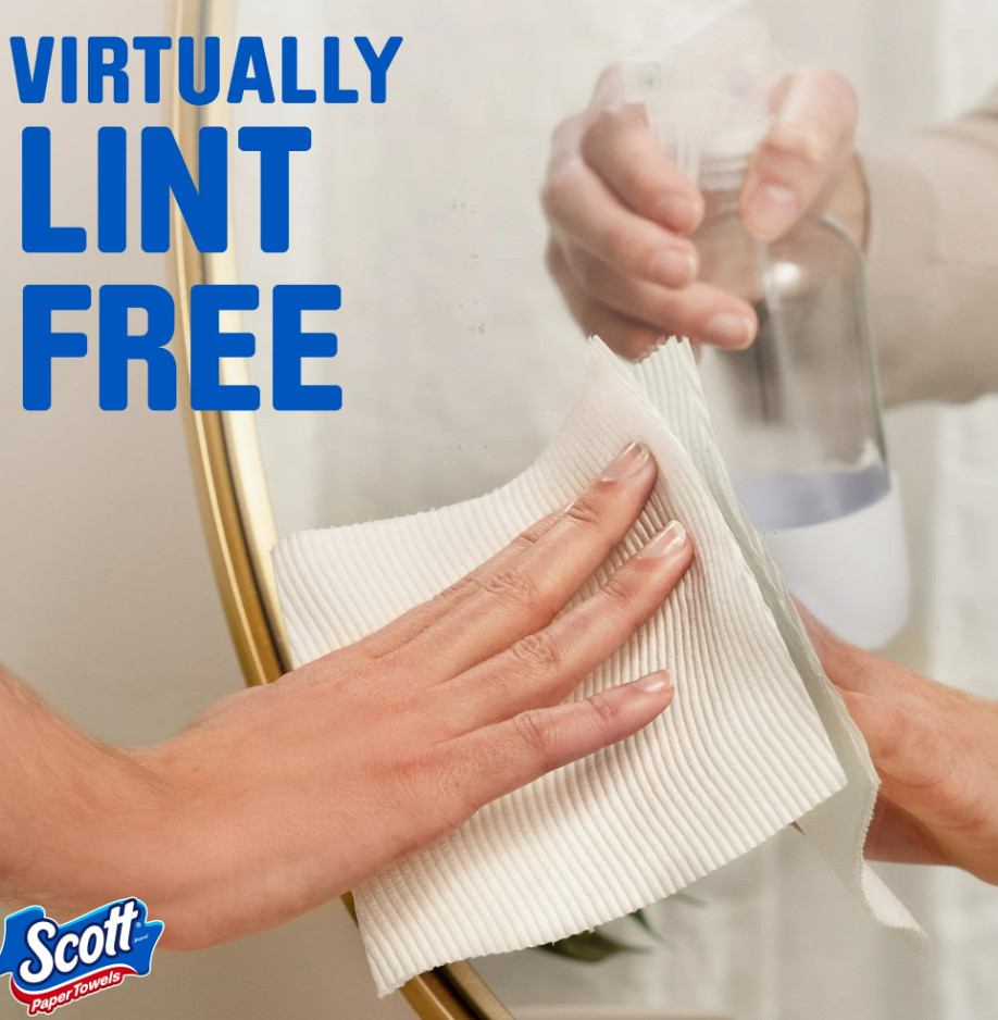 Scott Paper Towels, Choose-A-Sheet, 12 Double Rolls