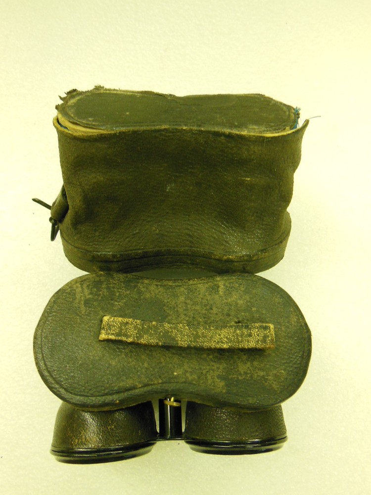 antique Opera Optical Glasses / Binoculars with Case
