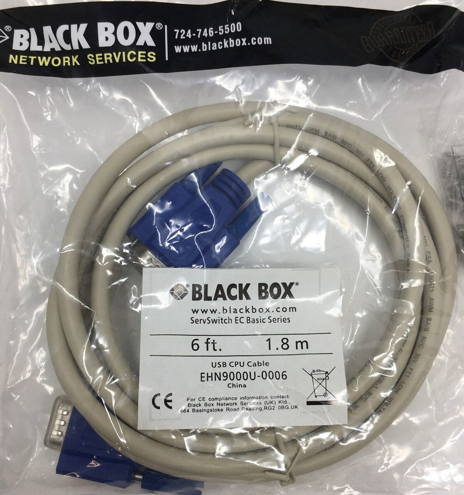 Black Box ServSwitch EC for PS/2 and USB KVM Switch - 4 KVM Ports