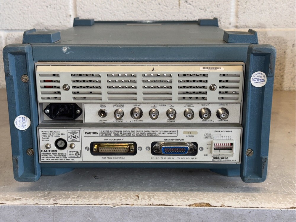 Tektronix 494AP Programmable Spectrum Analyzer 48 to 440Hz Range