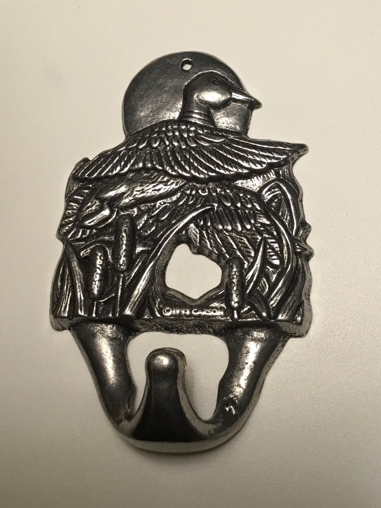 1993 Carson Metal Mallard Duck Hook