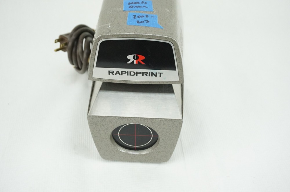 Rapidprint AR-E Time Clock Stamp Needs Ribbon 2002-2013