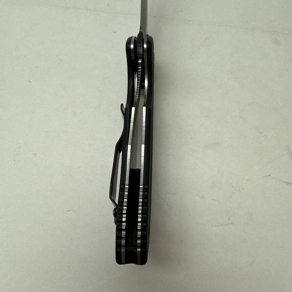 2005 Emerson Mini Commander Wave Feature Black G10 Grips Mini Com