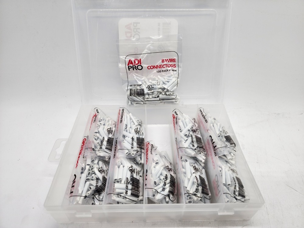 B Wire Connectors 1000 Pack Plain UL Listed Twist On Electrical Caps