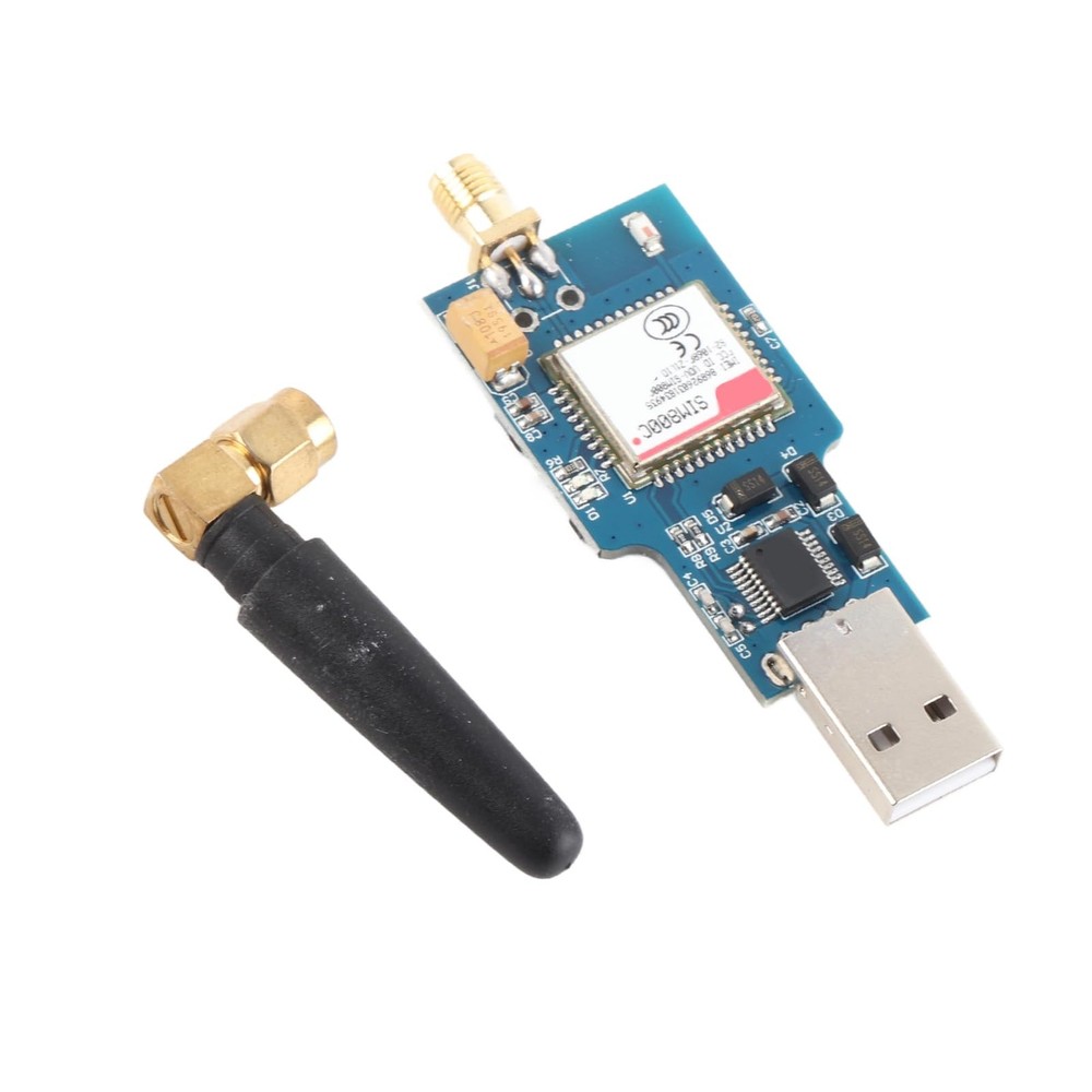 USB to GSM Module, Low Consumption PCB Board Electronic Component,SIM800C Run...