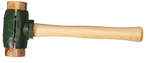 Mfg 31004 Split Head Hammers, 2" Diameter, 14" Handle, Rawhide