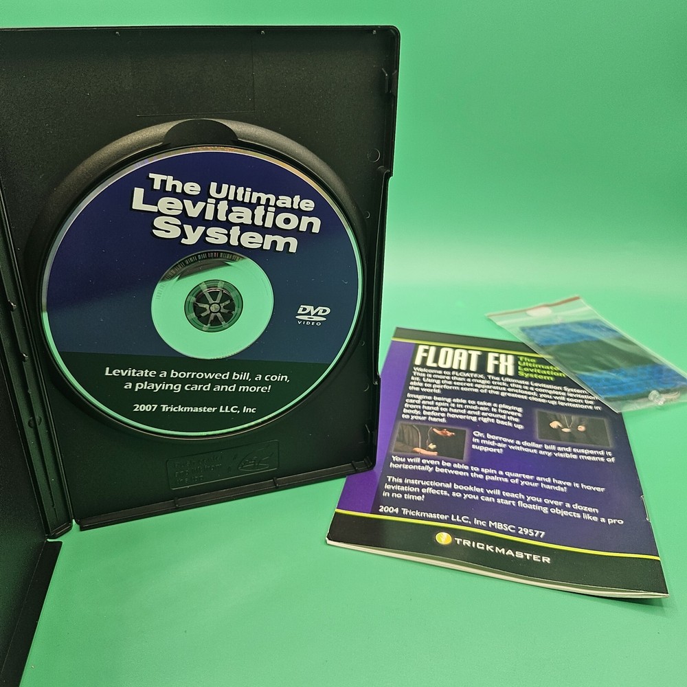 FLOATFX The Ultimate Levitation System with LED Hypercard and DVD EXCELLENT