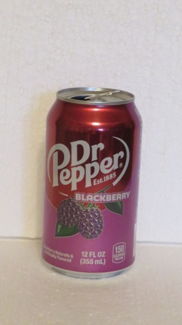 Dr. Pepper BlackBerry 1 Can (12 Oz) EMPTY CAN,