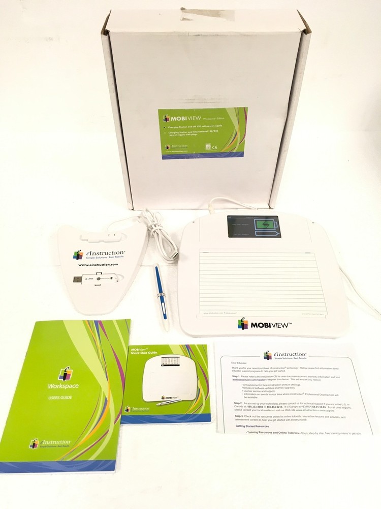 EInstruction MobiView MWB600 Workspace Edition Interactive Tablet FREE SHIPPING