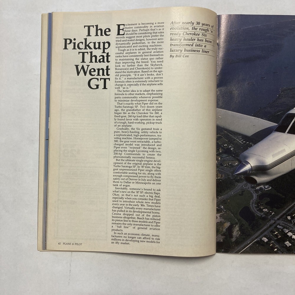 Plane & Pilot - August 1987 Issue