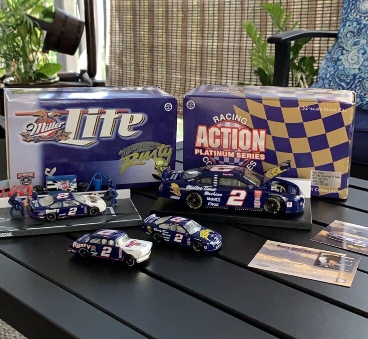 Rusty Wallace Memorabilia Bundle Vintage Retired Collection