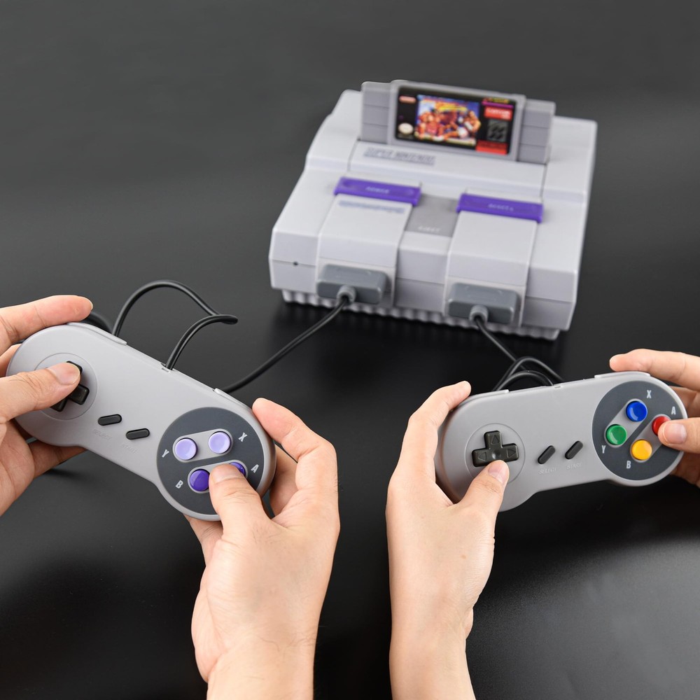 iNNEXT 2 Pack Wired SNES Gamepad, Controller Original Port for US