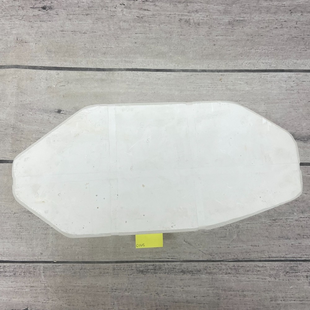 Vintage 1987 Gator Mold Co Ceramic Casting Mold Oval-Shaped Base #433-B