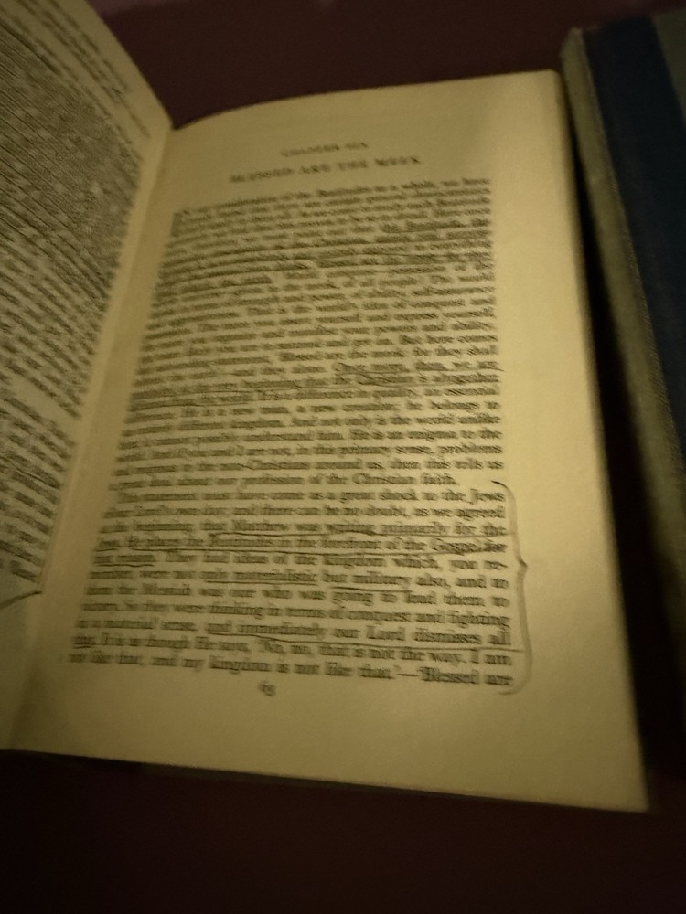 Studies in the Sermon on the Mount-1st EDITION - Please Read Description