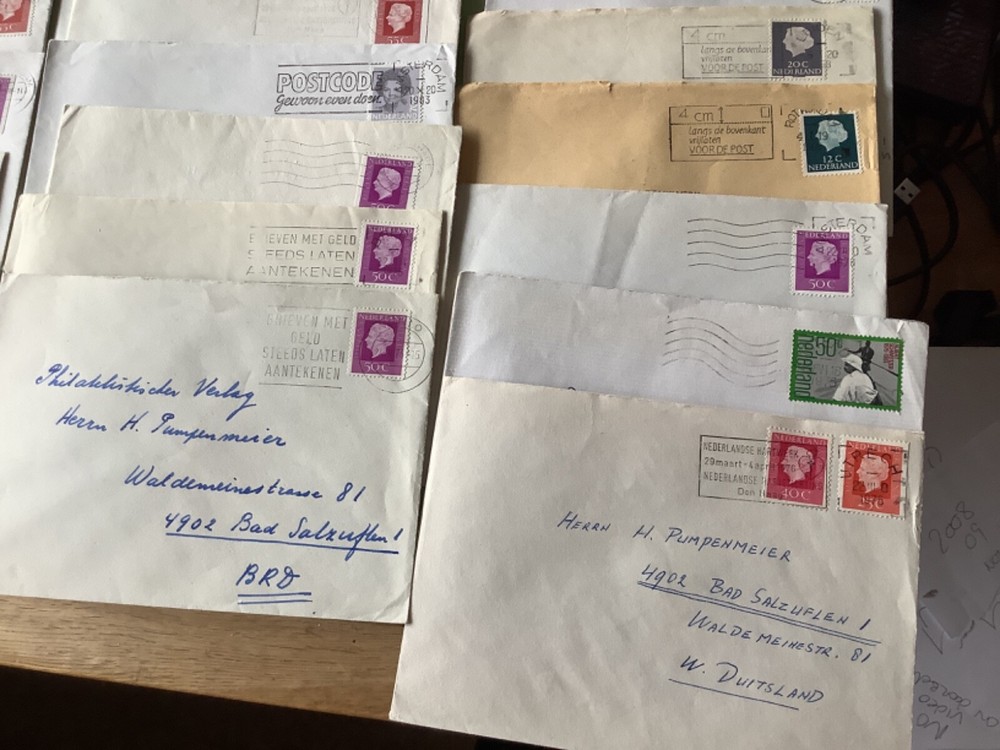 Netherlands & colonie postcards 25 items Ref A2110