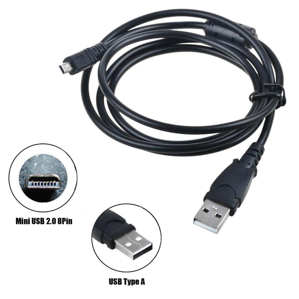 USB Data Sync Cable Cord For Panasonic Lumix Camera DMC-FX37 DMC-FX50 DMC-FX500