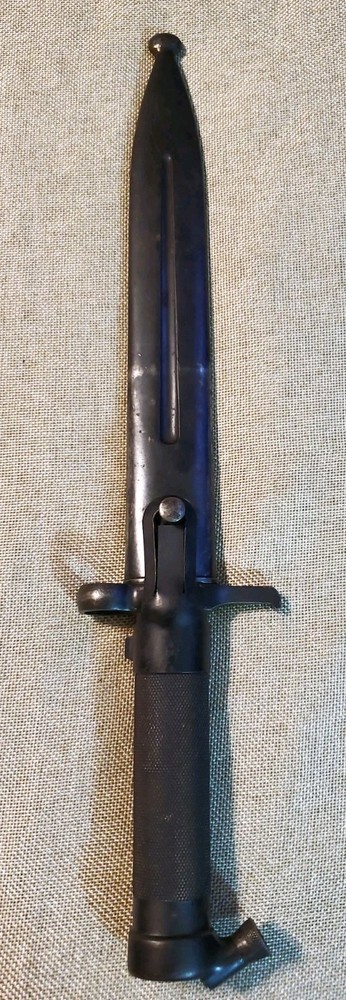SWEDISH M1896 EJ AB CROWN & ANCHOR BAYONET & SCABBARD