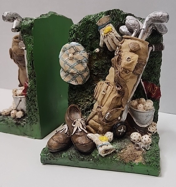 Golf Bag & Accesories Bookends
