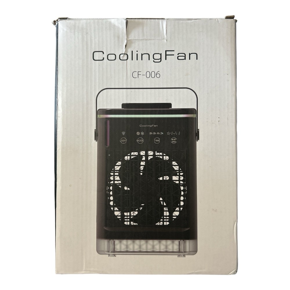 Portable Mini Air Cooler Fan – Personal Space AC, Humidifier & Desk Cooling