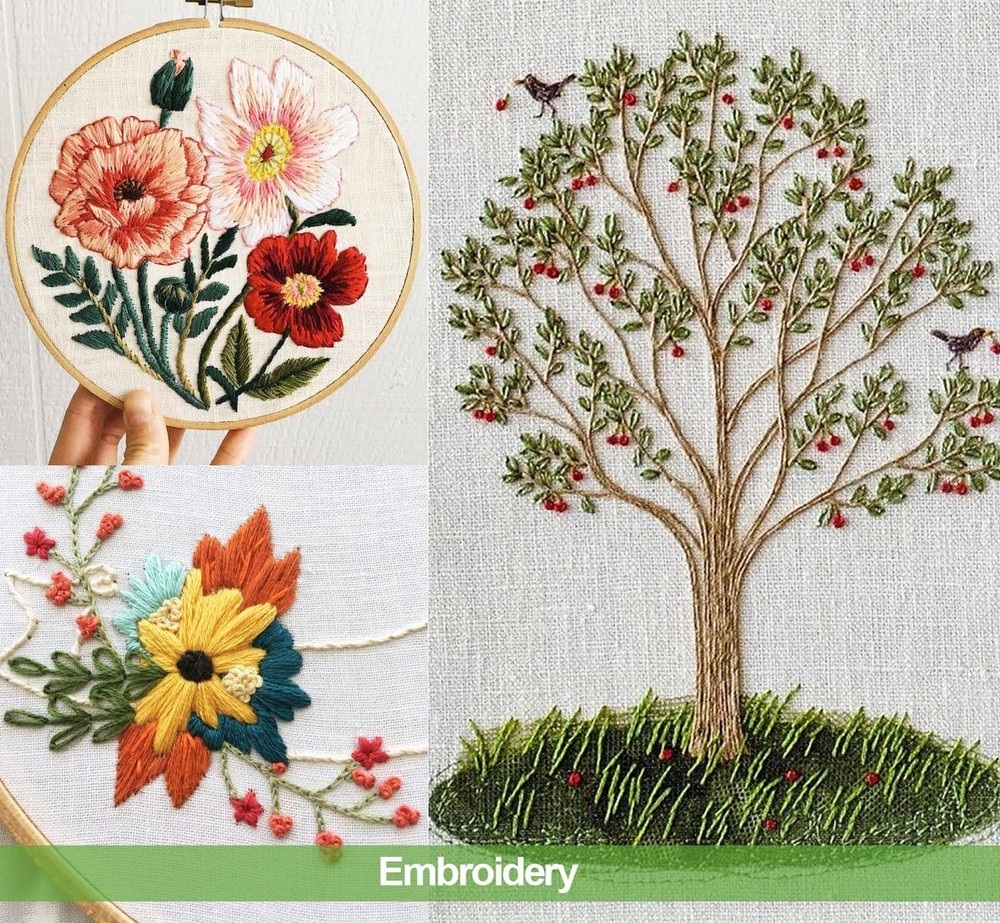 12 Overlock Thread Spools 1500M & 4 Serger Thread Spools 3000 Yards Black/White