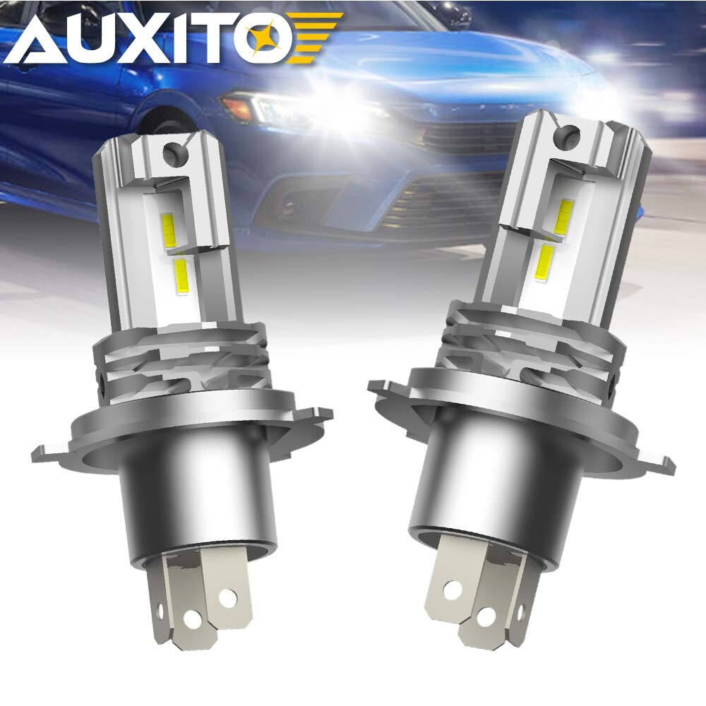 AUXITO H4 9003 LED Headlight Bulbs Hi Low Beam Conversion Kit 6000K White Canbus