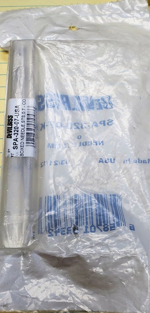 DEVILBISS - 0.7mm NEEDLE - SPA-320-07-K NEW [OF16]
