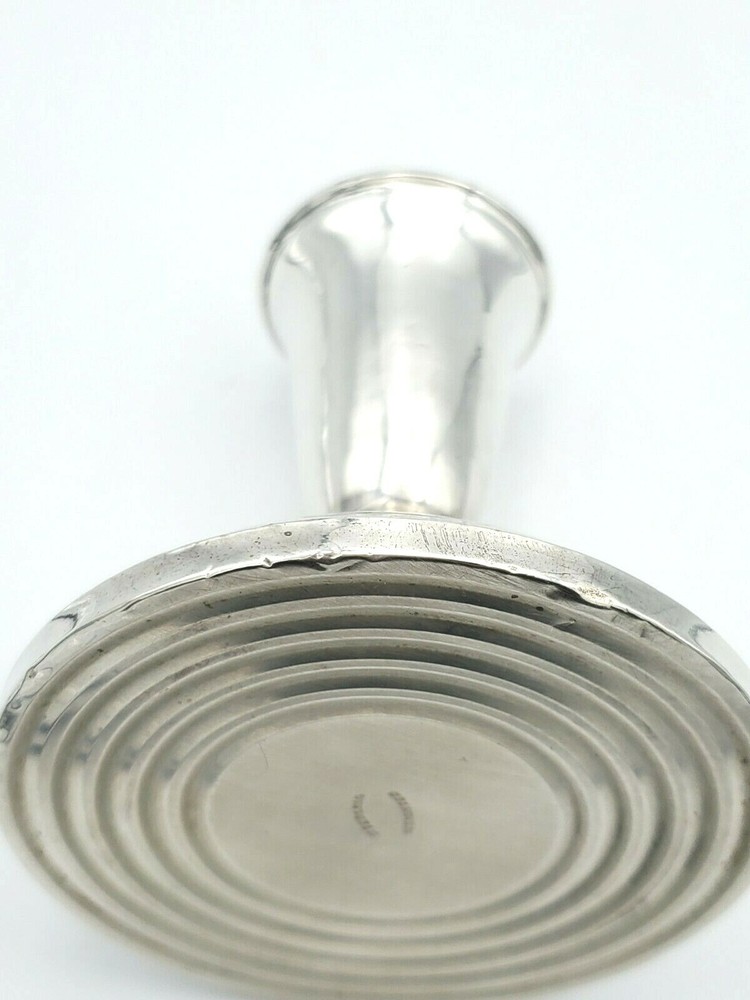 Sterling Silver Candlestick Holder 3 3/4" High #10928