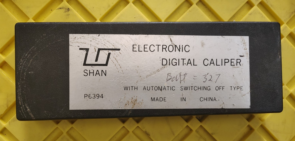 SHAN ELECTRONIC DIGITAL CALIPER MODEL: P6394