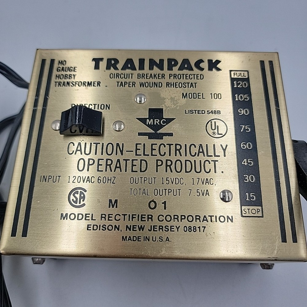 MRC Model 100 HO Gauge Controller, Used in good working condition.