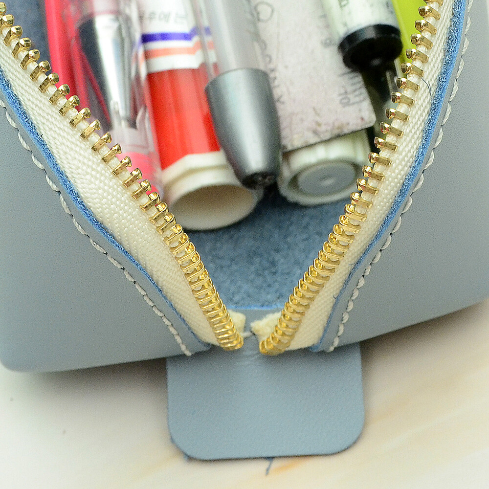 DIY set with zipper pencil cases, Making DIY, Leather craft tools