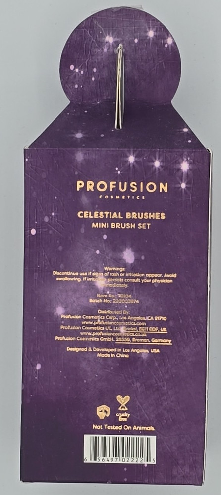 Profusion Cosmetics Celestial Brushes Mini Brush Set