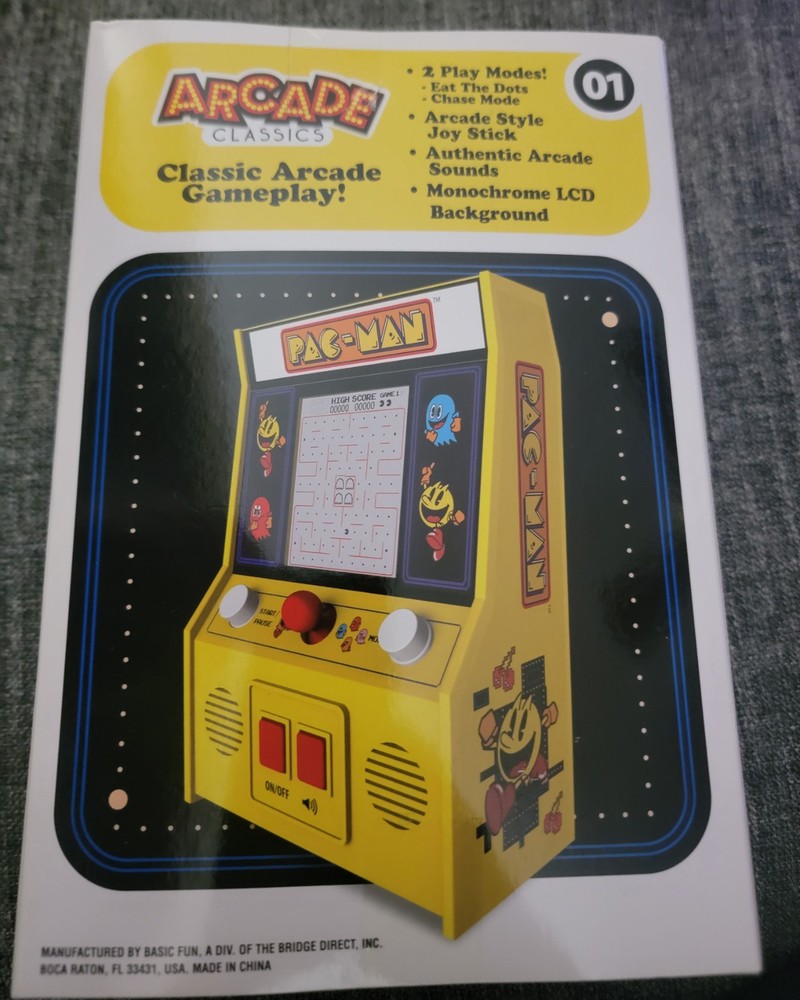 Pac-Man Arcade Classics 01 Game Brand New Sealed