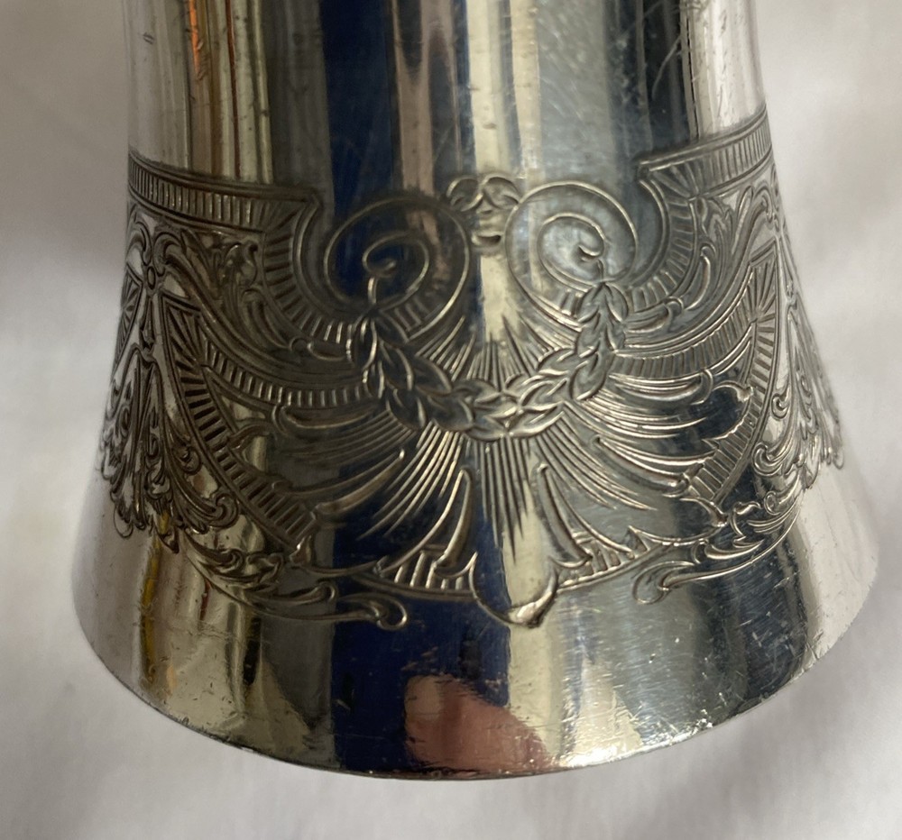 Wallace Bros. Silver Co. Silver-plated Victorian Creamer