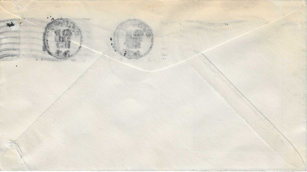 FDC # 657-19 -- 1st Frank W. Wright -- Geneseo