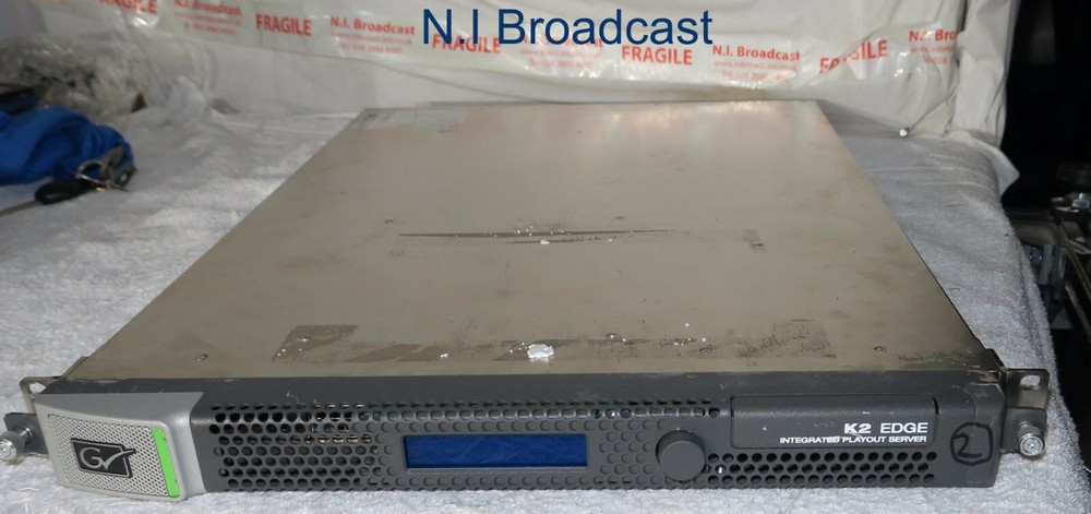 Grass Valley K2 Edge playout server / graphics   (server 2)