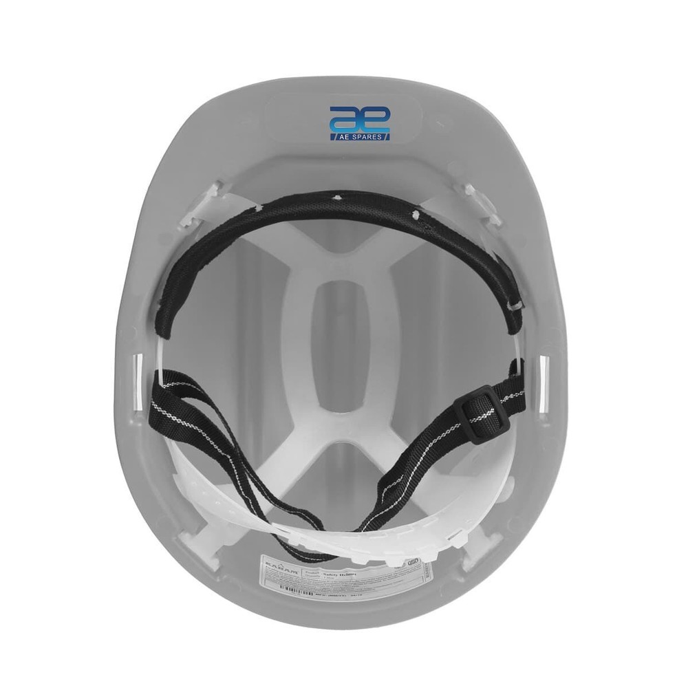 Shelmet Safety Helmet With Plastic Cradle (Grey)