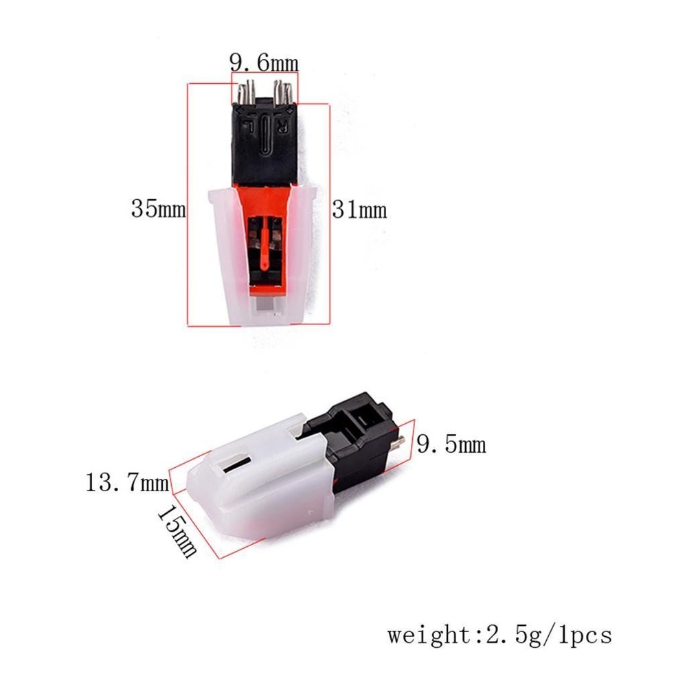 Durable Phonograph Stylus for Vinyl LP Record Player