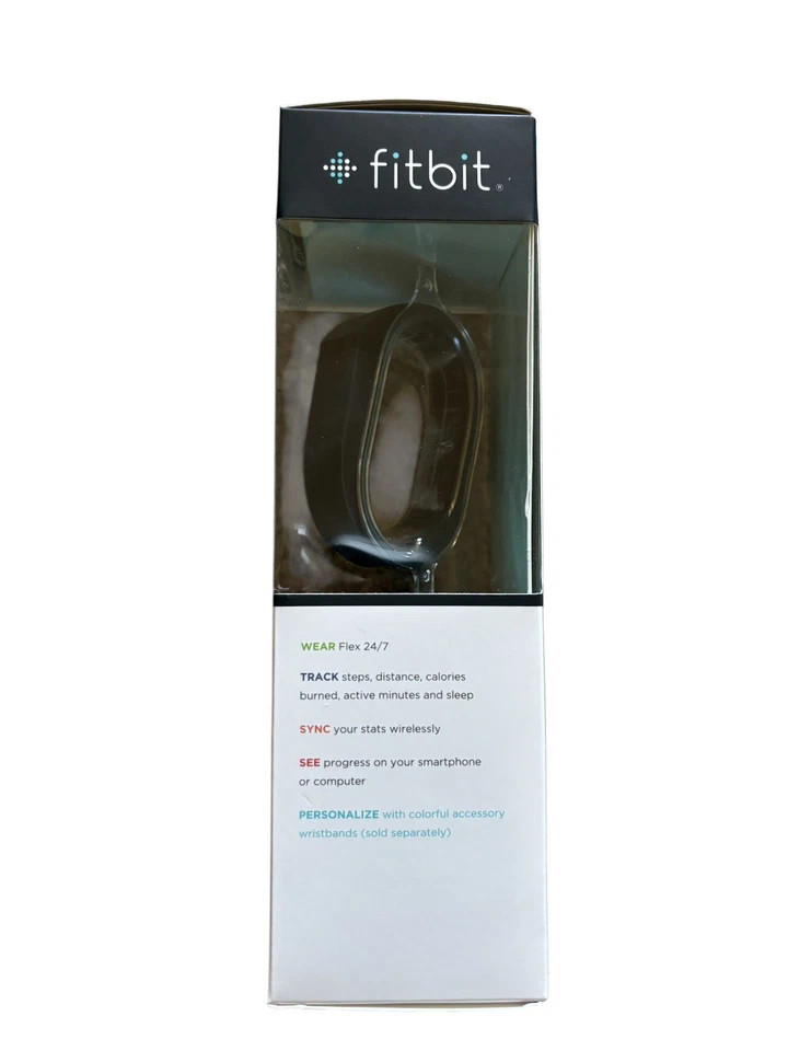 Fitbit Flex Smartwatch Wireless Wristband Bracelet Activity Tracker Black