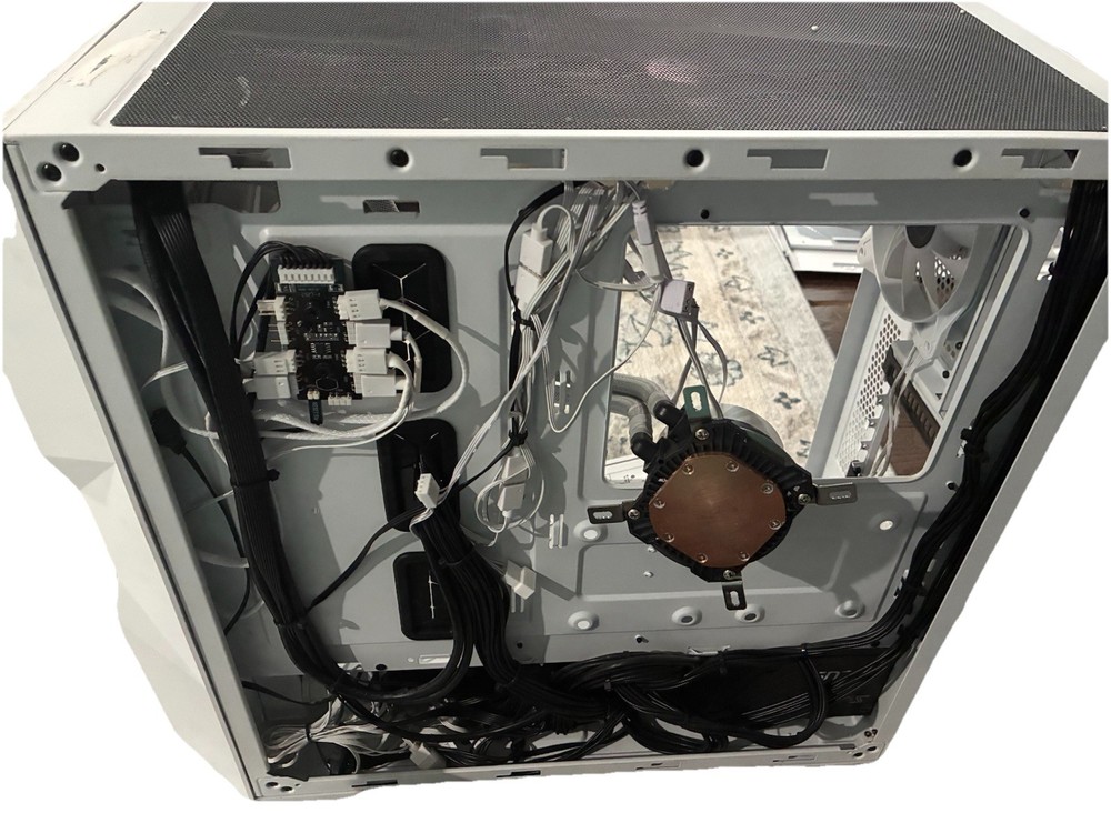 Cooler Master Case Pc White Masterbox Td500 Mesh Barebones Pc