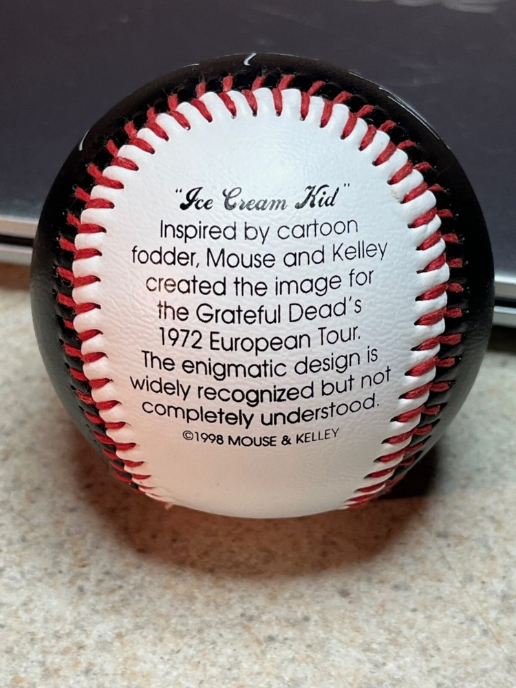 Grateful Dead Baseball Mouse Ball Ice Cream Mouse Kelley Artwork NECA 1998