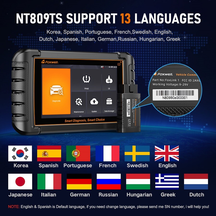 BIDIRECTIONAL OBD2 SCANNER BLUETOOTH CAR DIAGNOSTIC TOOL ACTIVE TEST FULL SYSTEM