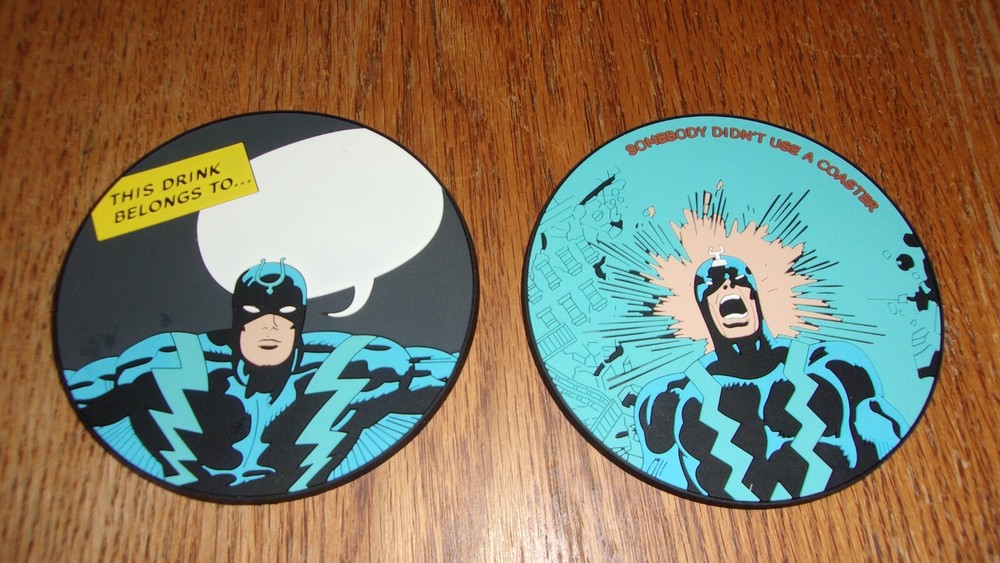 Loot Crate Exclusive Black Bolt Coaster Set NIB
