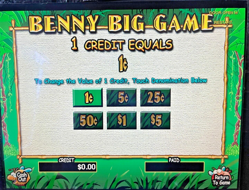 IGT I-game Benny Big Game Software