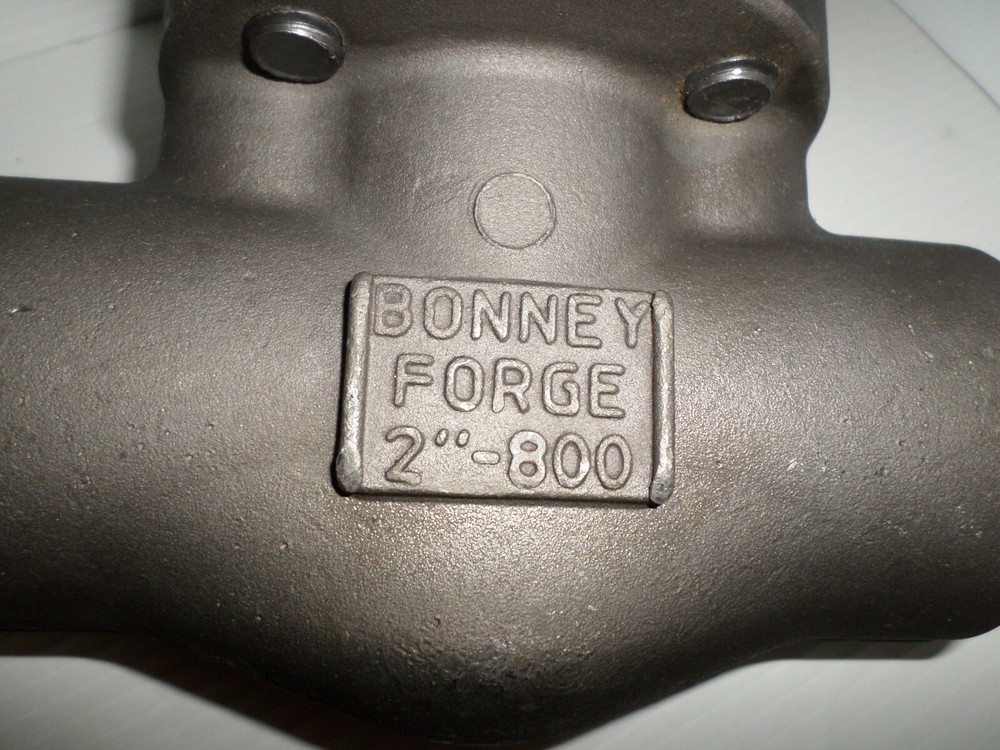 👀 NEW ✨ BONNEY FORGE HL 41 2" CLASS 800 PISTON CHECK VALVE WELD SOCKET A105