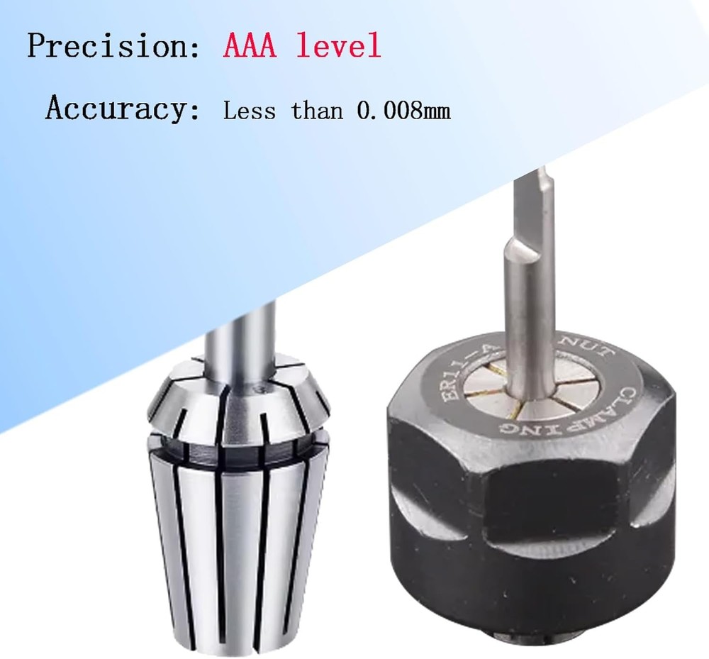 ER11 Spring Collet Nut Set - AAA Level High Precision ER11