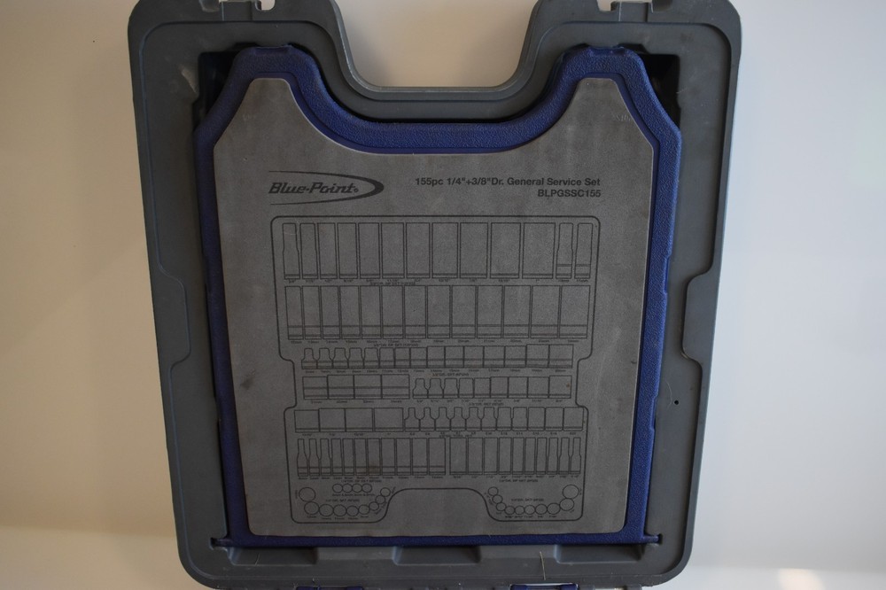Blue Point BLPGSSC155 155 pc Combination Drive General Service Set CASE ONLY
