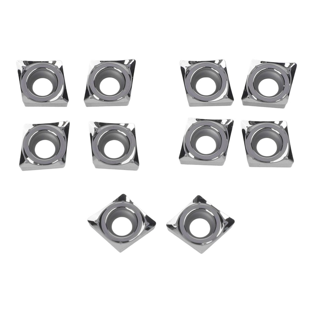 10PCS CCGT060204AK N01 Tool Inserts for Advanced For Aluminum Processing